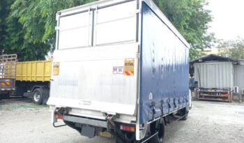 2016 Mitsubishi Fuso FE836PG Curtain Sider With Tail Lift 16′ full