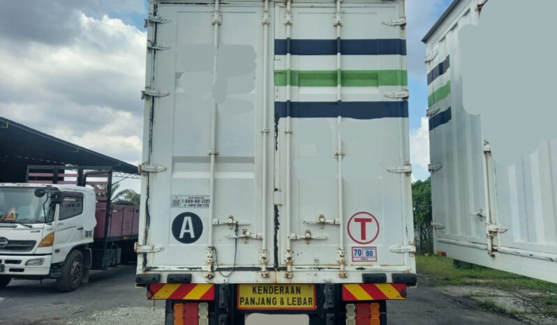 2011 Hino SG2PDPA Trailer Corrugated Box 41′ full
