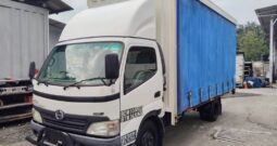 2008 Hino WU410R Curtain Sider 16’8 Sell As Condition