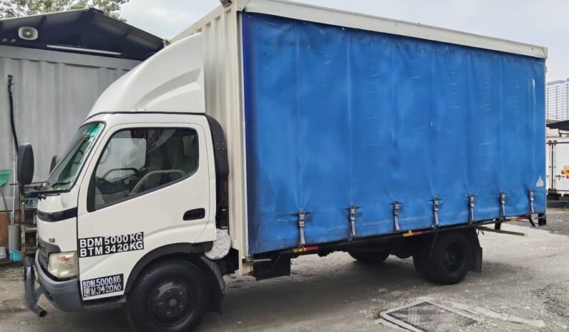 2008 Hino WU410R Curtain Sider 16’8 Sell As Condition full