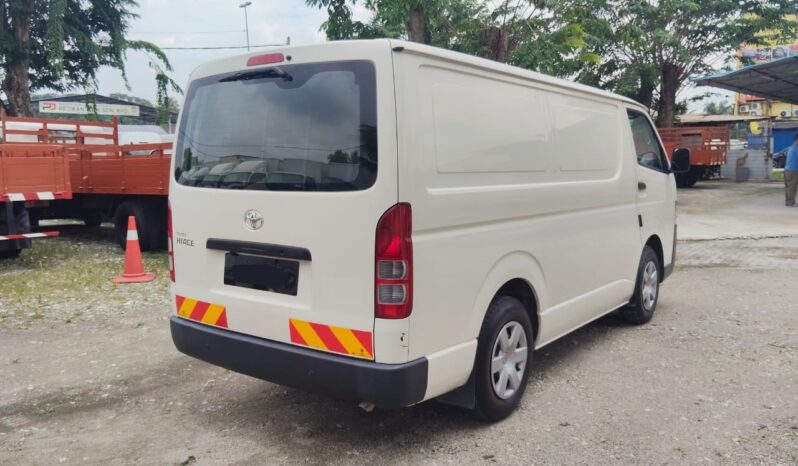 2021 Toyota Hiace Panel Van 2.5 (D) full
