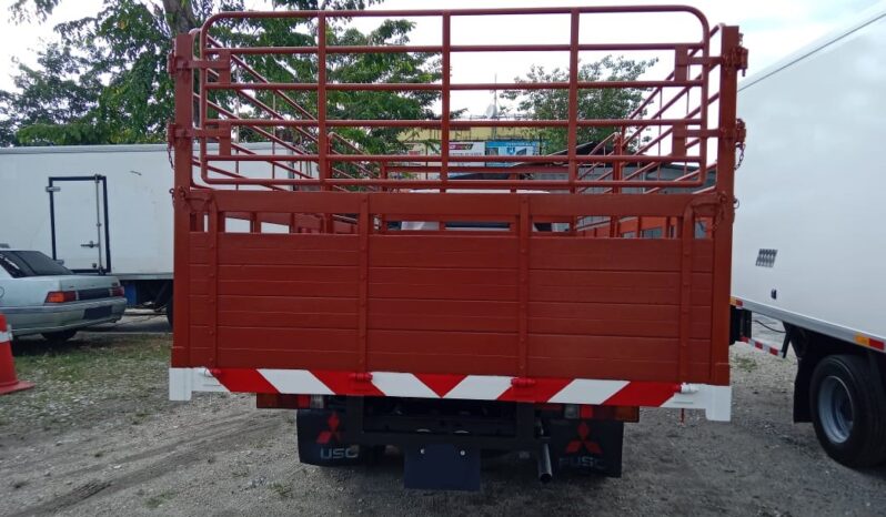 2020 Mitsubishi Fuso FE85PG Wooden Cargo With Steel Railling 17′ TipTop Condition full