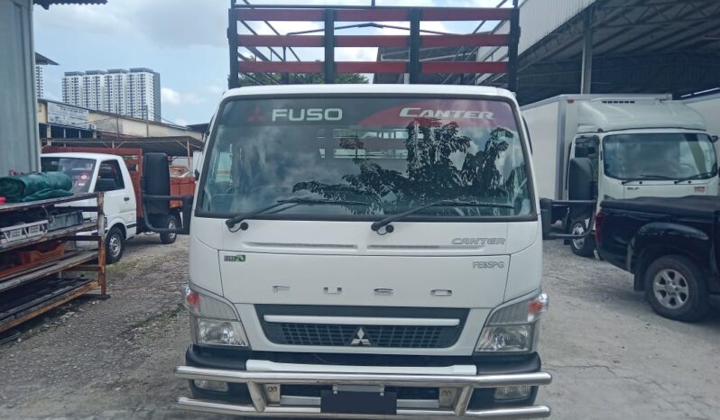 2021 Mitsubishi Fuso FE85PG WOODEN CARGO WITH STEEL RAILING 16’9 full