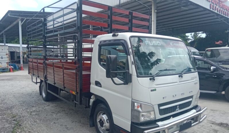 2021 Mitsubishi Fuso FE85PG WOODEN CARGO WITH STEEL RAILING 16’9 full