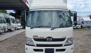 2016 Hino XZU720R Curtain Sider 17′ full